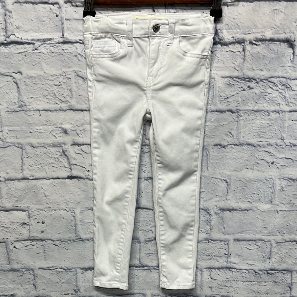 Levi's 720 White High Rise Super Skinny Jeans Classic Fit